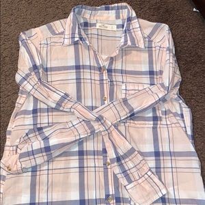 A pink flannel